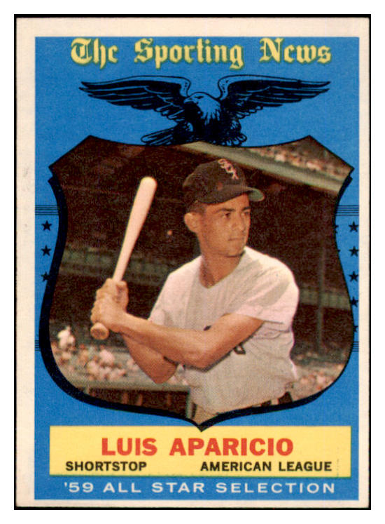 1959 Topps Baseball #560 Luis Aparicio A.S. White Sox NR-MT 497931