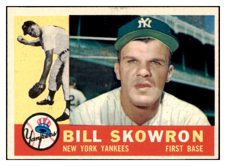 1960 Topps Baseball #370 Bill Skowron Yankees NR-MT 497945
