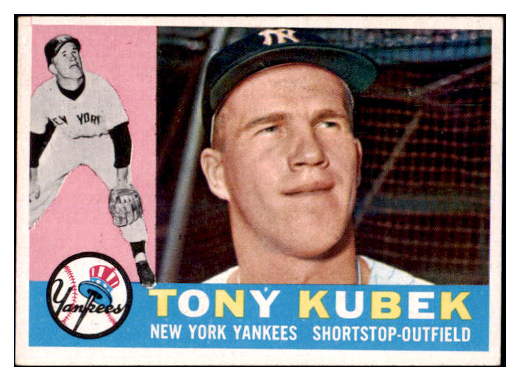 1960 Topps Baseball #083 Tony Kubek Yankees NR-MT 497948