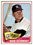 1965 Topps Baseball #582 Bob Schmidt Yankees NR-MT 497960