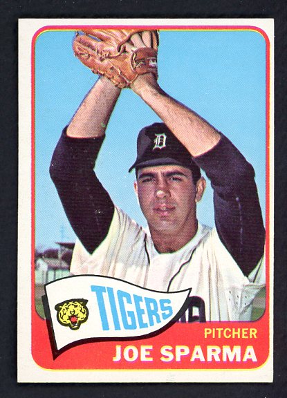 1965 Topps Baseball #587 Joe Sparma Tigers NR-MT 497961