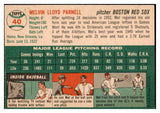 1954 Topps Baseball #040 Mel Parnell Red Sox NR-MT 497999