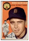 1954 Topps Baseball #044 Ned Garver Tigers NR-MT 498000