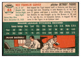1954 Topps Baseball #044 Ned Garver Tigers NR-MT 498000