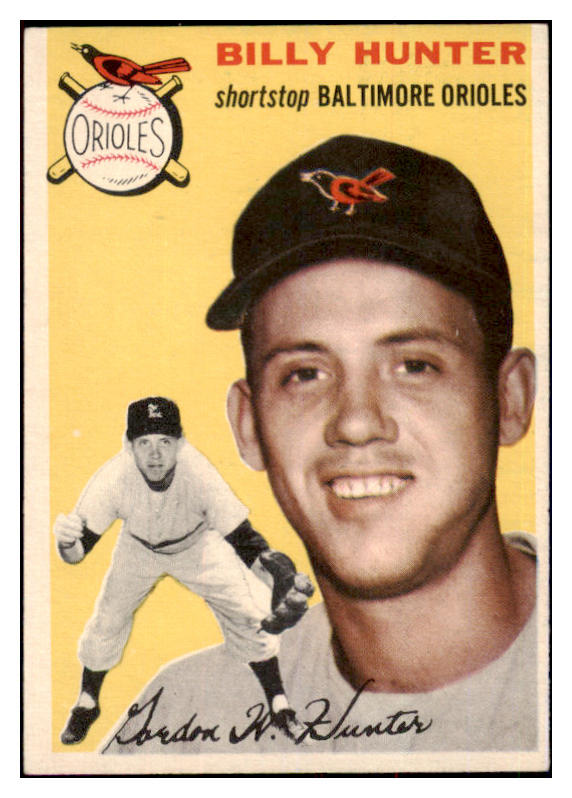 1954 Topps Baseball #048 Billy Hunter Orioles NR-MT 498003