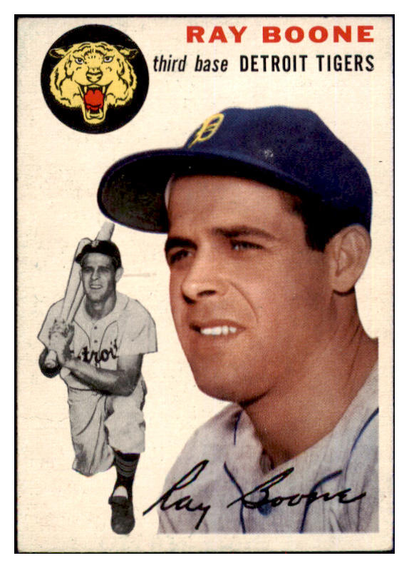 1954 Topps Baseball #077 Ray Boone Tigers EX-MT 498006
