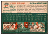 1954 Topps Baseball #077 Ray Boone Tigers EX-MT 498006