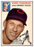 1954 Topps Baseball #125 Harry Perkowski Reds EX-MT 498020
