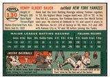 1954 Topps Baseball #130 Hank Bauer Yankees EX-MT 498024