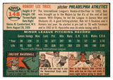 1954 Topps Baseball #148 Bob Trice A's EX-MT 498032