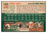 1954 Topps Baseball #152 Mike Blyzka Orioles EX-MT 498033