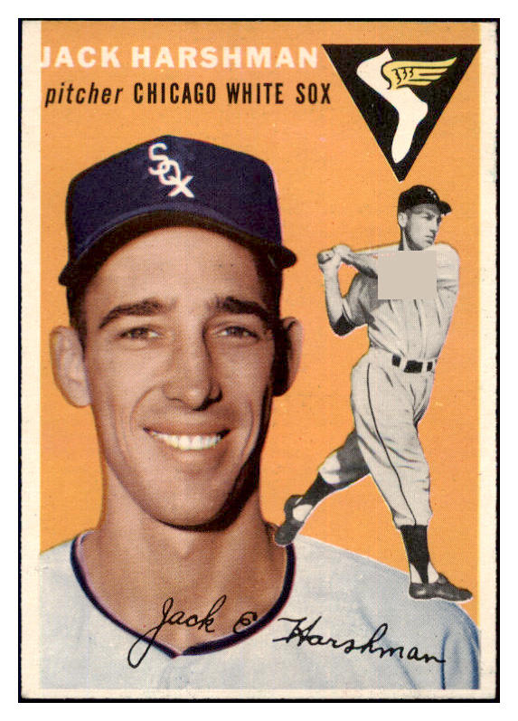 1954 Topps Baseball #173 Jack Harshman White Sox EX-MT 498038