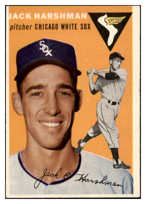 1954 Topps Baseball #173 Jack Harshman White Sox NR-MT 498039