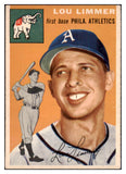 1954 Topps Baseball #232 Lou Limmer A's EX-MT 498060
