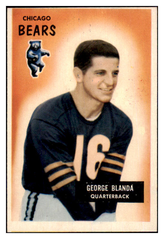 1955 Bowman Football #062 George Blanda Bears VG-EX 498073