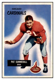 1955 Bowman Football #052 Pat Summerall Cardinals EX-MT 498074