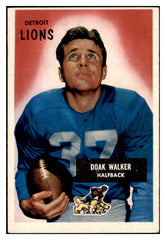 1955 Bowman Football #001 Doak Walker Lions EX 498076