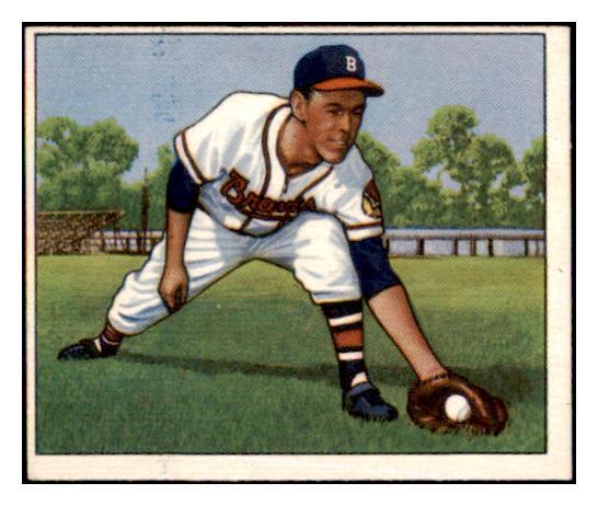 1950 Bowman Baseball #055 Buddy Kerr Braves EX-MT 498077