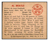1950 Bowman Baseball #126 Al Brazle Cardinals EX-MT 498081