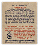 1949 Bowman Baseball #009 Ferris Fain A's VG-EX/EX 498087