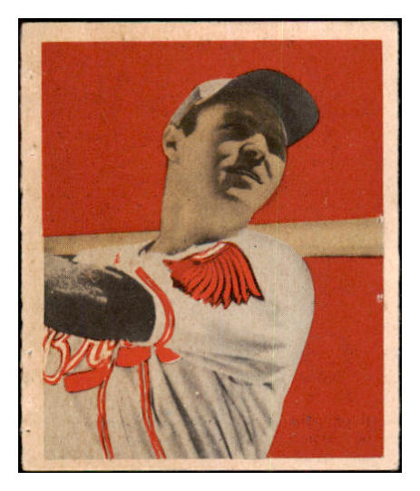 1949 Bowman Baseball #072 Tommy Holmes Braves FR-GD 498092