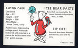 1972 Icee Bear Austin Carr Cavaliers EX 498120
