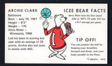 1972 Icee Bear Archie Clark Bullets EX-MT 498126