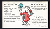 1972 Icee Bear Archie Clark Bullets EX 498129