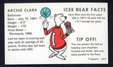 1972 Icee Bear Archie Clark Bullets VG-EX 498133