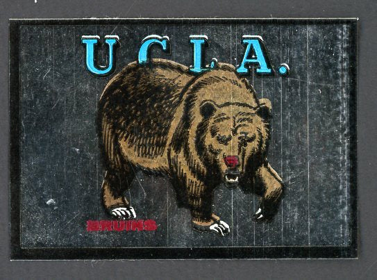 1960 Topps Football Metallic Stickers UCLA Bruins EX-MT 498176