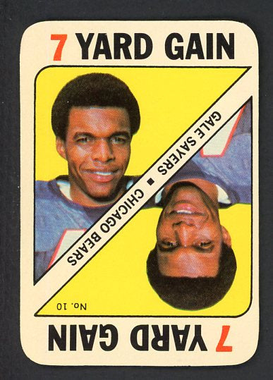1971 Topps Football Game #010 Gale Sayers Bears EX-MT 498231