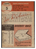 1953 Topps Baseball #005 Joe Dobson White Sox EX 498256