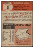 1953 Topps Baseball #005 Joe Dobson White Sox VG-EX 498259