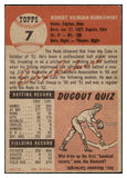 1953 Topps Baseball #007 Bob Borkowski Reds EX-MT 498262