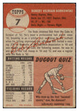 1953 Topps Baseball #007 Bob Borkowski Reds VG-EX 498264