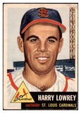 1953 Topps Baseball #016 Peanuts Lowrey Cardinals VG-EX 498298