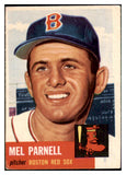 1953 Topps Baseball #019 Mel Parnell Red Sox EX 498305