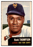 1953 Topps Baseball #020 Hank Thompson Giants EX-MT 498307