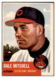 1953 Topps Baseball #026 Dale Mitchell Indians EX-MT 498334