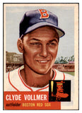 1953 Topps Baseball #032 Clyde Vollmer Red Sox EX 498349