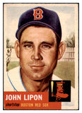 1953 Topps Baseball #040 Johnny Lipon Red Sox VG-EX 498374