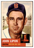 1953 Topps Baseball #040 Johnny Lipon Red Sox VG-EX 498375