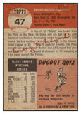 1953 Topps Baseball #047 Bubba Church Reds VG-EX 498401