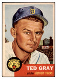 1953 Topps Baseball #052 Ted Gray Tigers EX-MT 498417