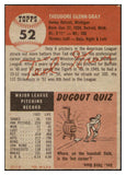 1953 Topps Baseball #052 Ted Gray Tigers EX-MT 498418