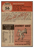 1953 Topps Baseball #056 Gerald Staley Cardinals EX 498429