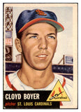 1953 Topps Baseball #060 Cloyd Boyer Cardinals VG-EX 498445
