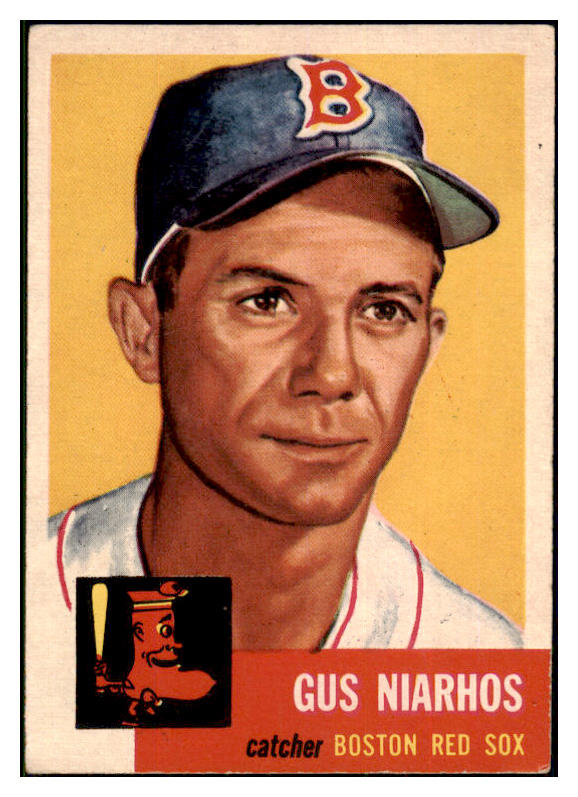 1953 Topps Baseball #063 Gus Niarhos Red Sox VG-EX 498451