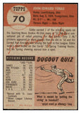 1953 Topps Baseball #070 Ed Yuhas Cardinals VG-EX 498475