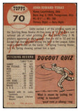 1953 Topps Baseball #070 Ed Yuhas Cardinals VG-EX 498476